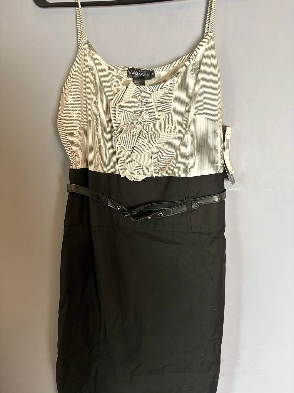 Rampage Black Silver Dress Size 5 NWT Read
